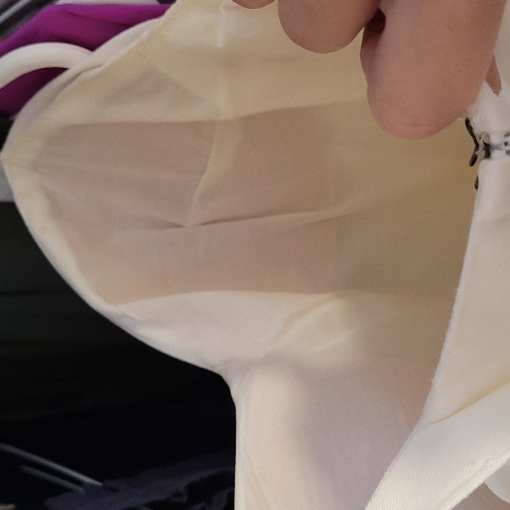 BCBGeneration White Draped Pleated Mini Dress - Picture 8 of 12